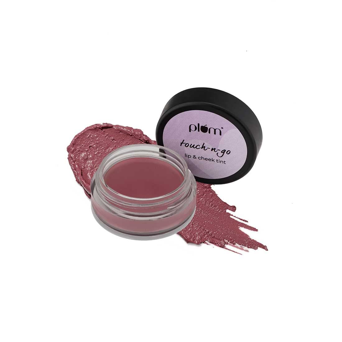 Plum Touch N Go 127 - Right Mauve | Highly Pigmented | Effortless Blending | 100% Vegan & Cruelty-Free
