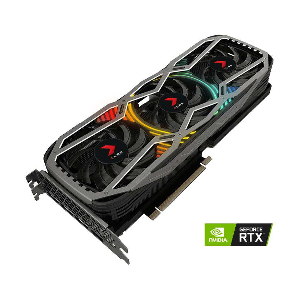 VGA CARD PNY 10GB RTX 3080  XLR8 TF RGB Graphics card 