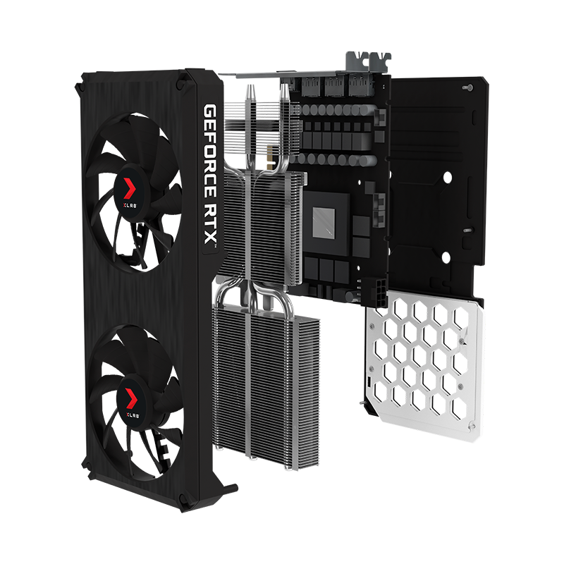 VGA CARD PNY 12GB RTX 3060 Duel Fan RGB XLR8 Graphics Card