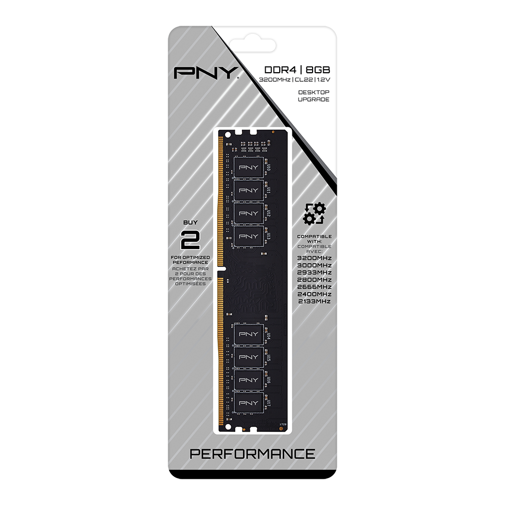 RAM PNY 8 GB DDR4 3200 DESKTOP
