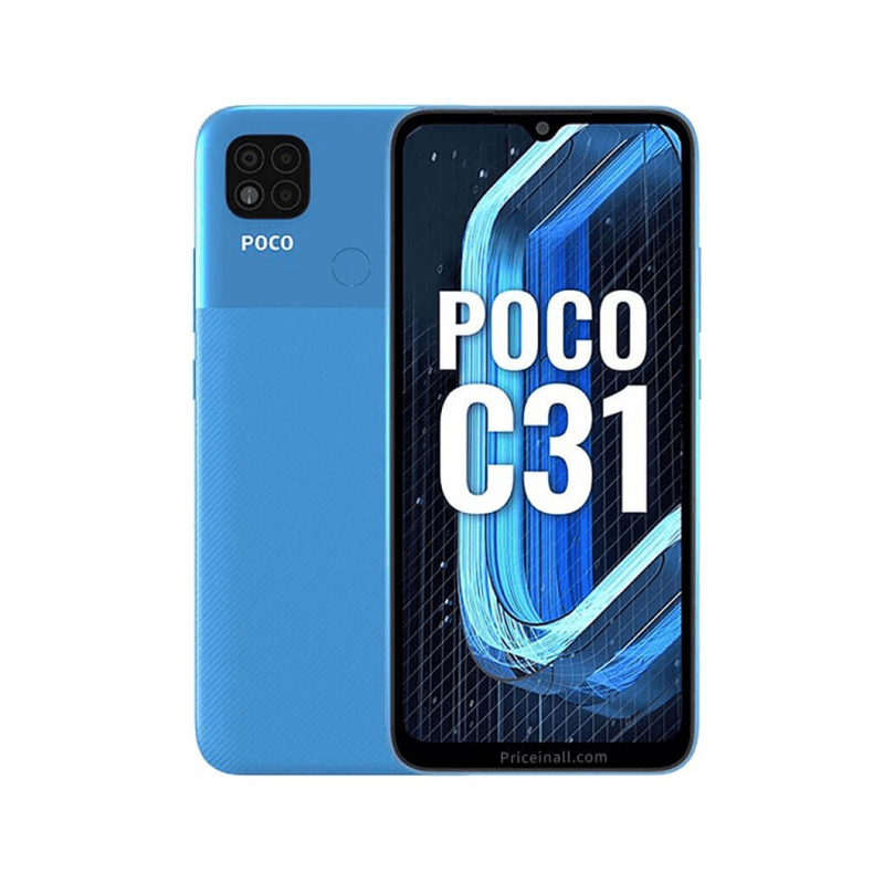 POCO C31 4GB RAM 64 GB Storage Mobile Blue
