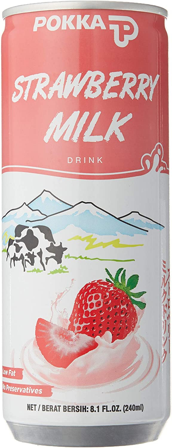 Pokka Strawberry Milk 240Ml