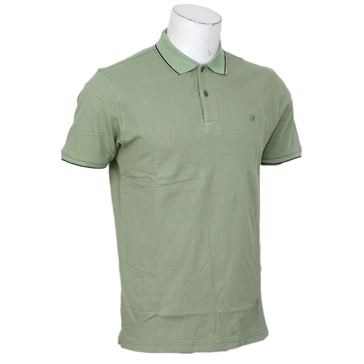 Kilometer Polo neck Half T Shirt P1012 Green L