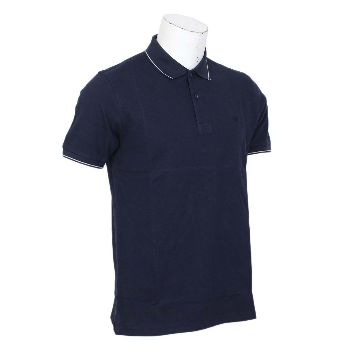 Kilometer Polo neck Half T Shirt P1012 Navy L