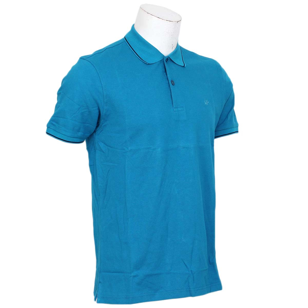 Kilometer Polo neck Half T Shirt P1012 Torquise 2XL