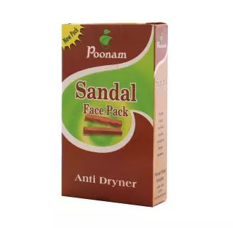 Poonam Herbal Sandal (Chandan) Face pack 50 Gsm