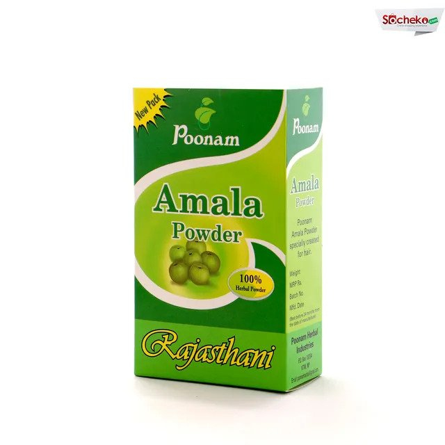 Poonam Amala Powder For Hair Growrh And Prevention Of Graying Hair 50 Gm