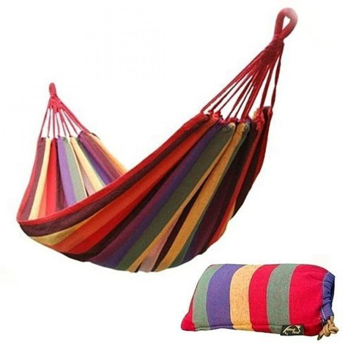 Laughing Buddha - Portable Canvas Hammock (Single)