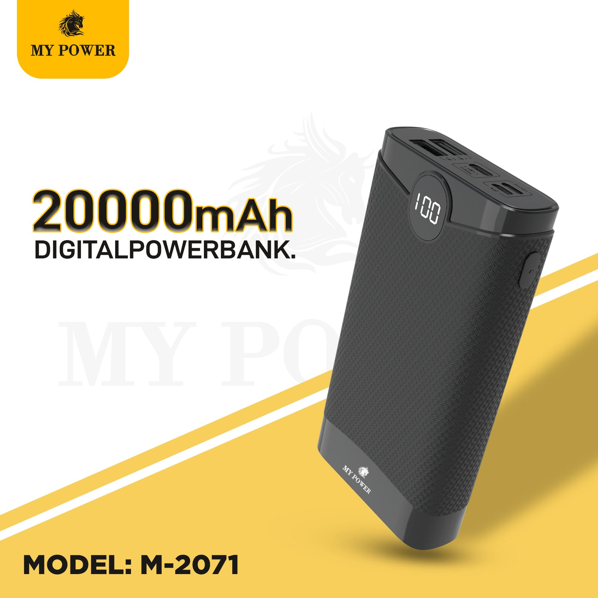 My Power 20000mAh M-2071 Digital Portable Powerbank