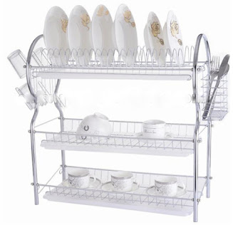 Laughing Buddha - Plate Rack 3 Layer HP22-024