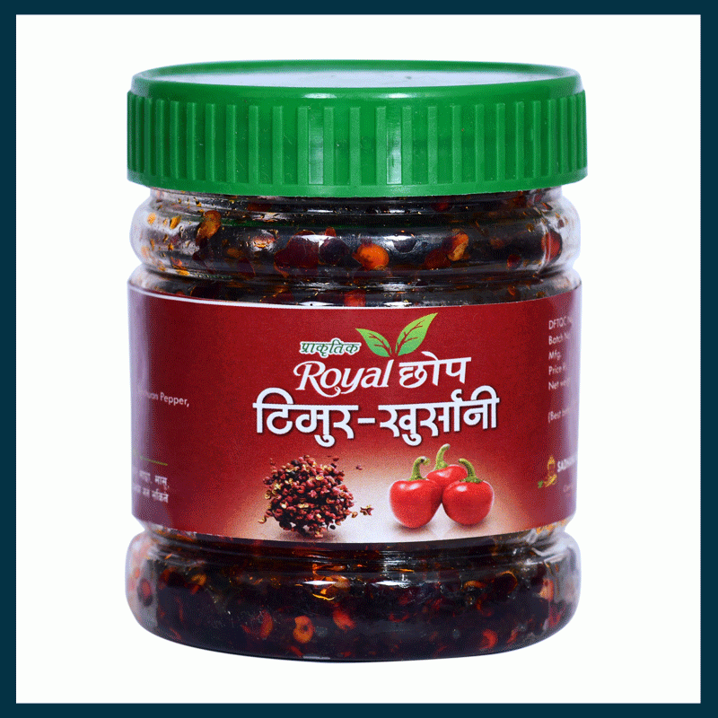 Prakritik Royal Chop Timur-khursani 130gm