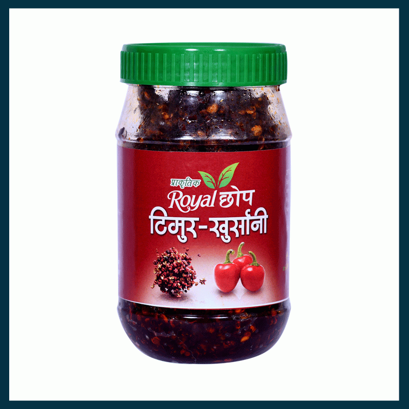 Prakritik Royal Chop Timur Chilly 450gm