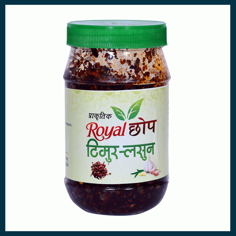 Prakritik Royal Chop Timur Garlic 480gm