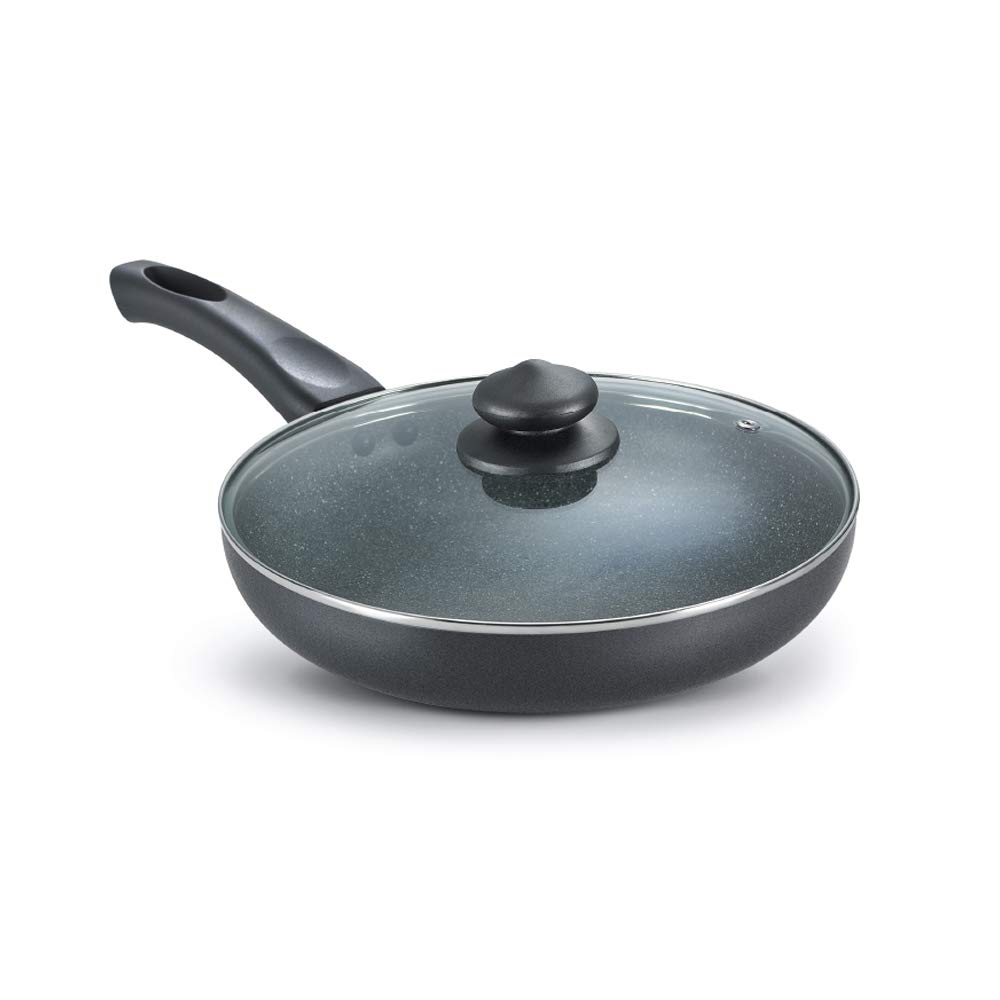 Prestige Fry Pan - 36307 Omega Deluxe GNT Fry Pan 240MM with Glass