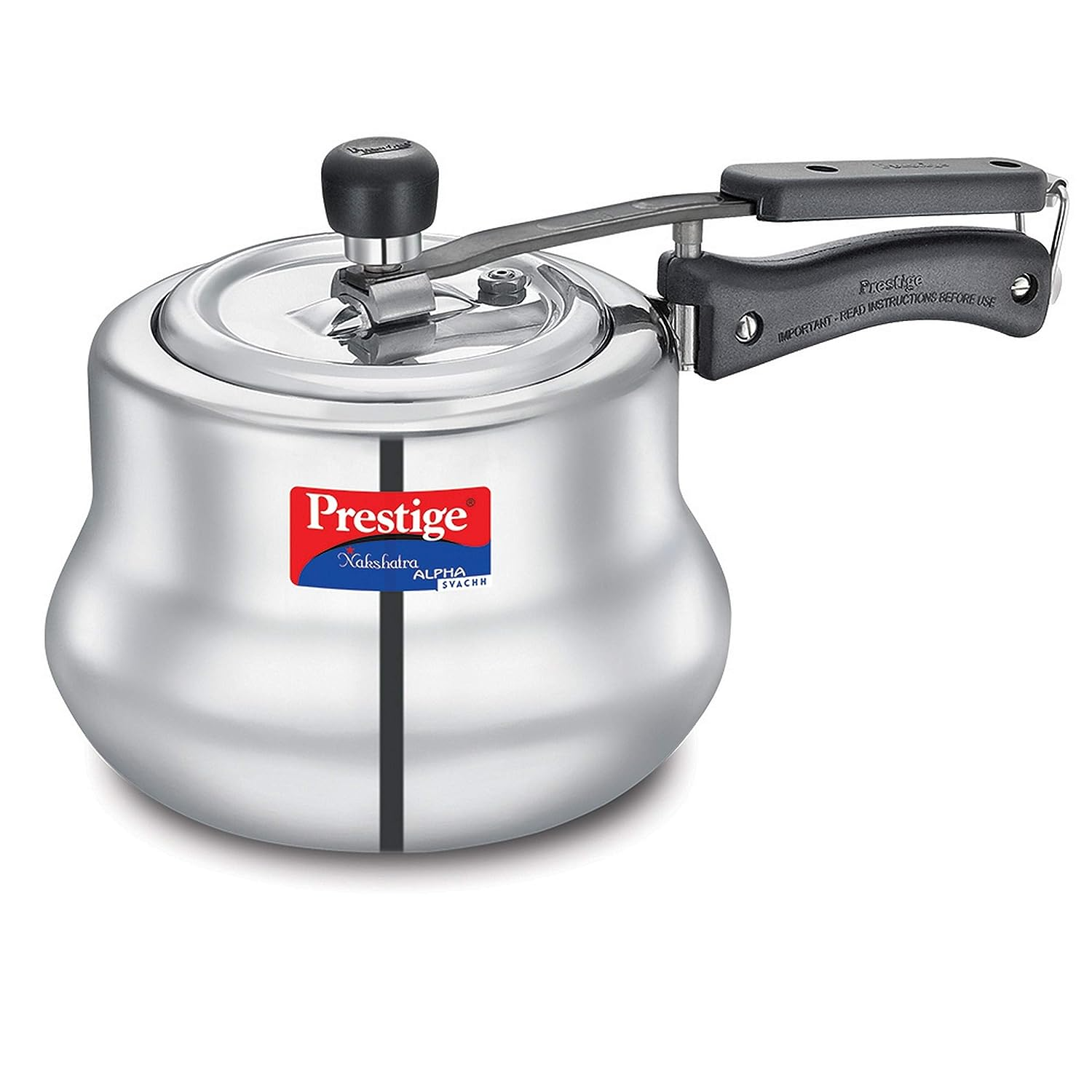 Prestige 3.5L SS Handi Pressure Cooker - 20257 Nakshatra Alpha Svachh Handi 3.5 LTRS
