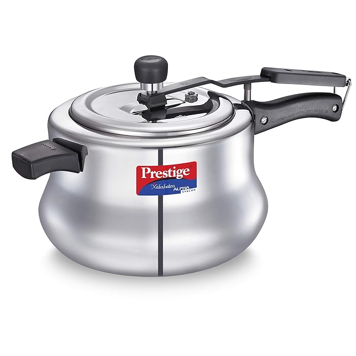Prestige Pressure Cooker 20258 - Nakshatra Alpha Svachh Handi 5.5 LTRS