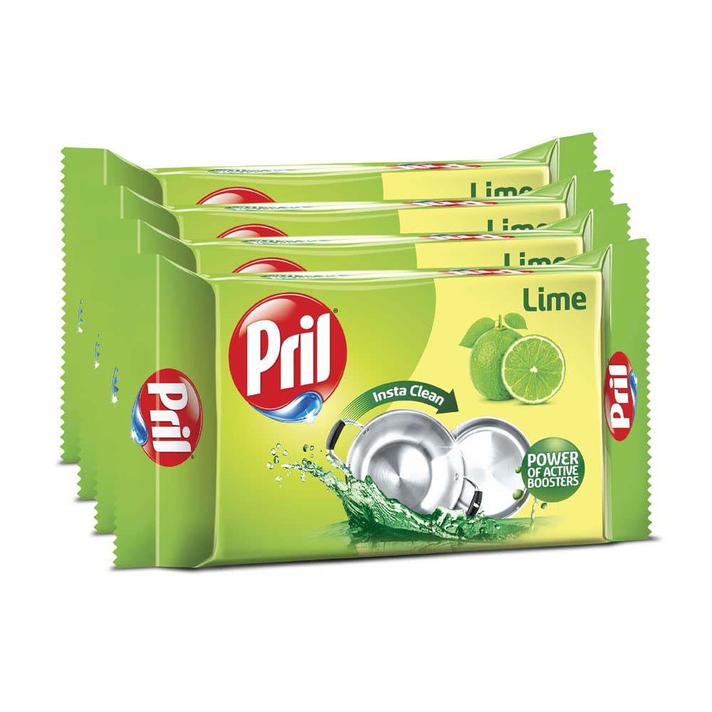 Pril Dishwashing Bar 200gm (3+1)