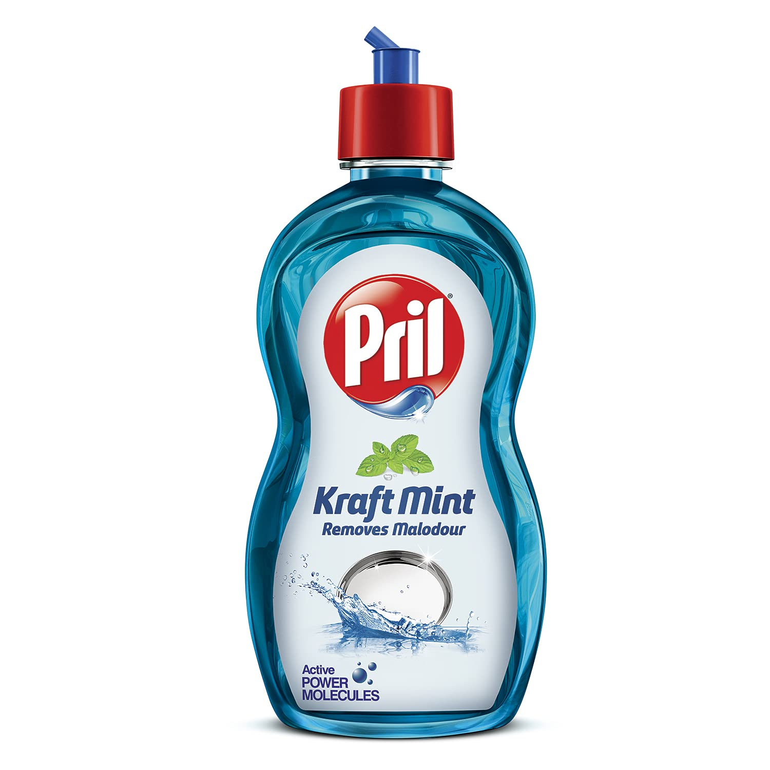 Pril Kraft Mint Dish Washing Liquid - 225ml