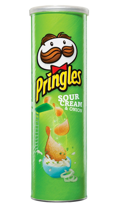 Pringles Sour Cream & Onion Potato Crisps 147gm