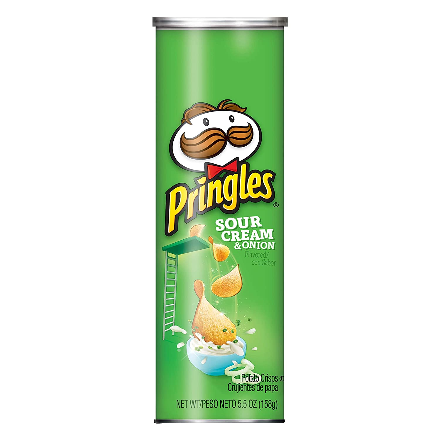 Pringles Sour Cream& Onion 158gm