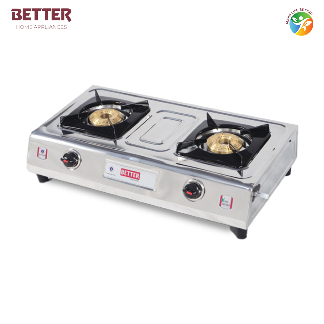 Better Prism LPG Gas Stove Brass Burner