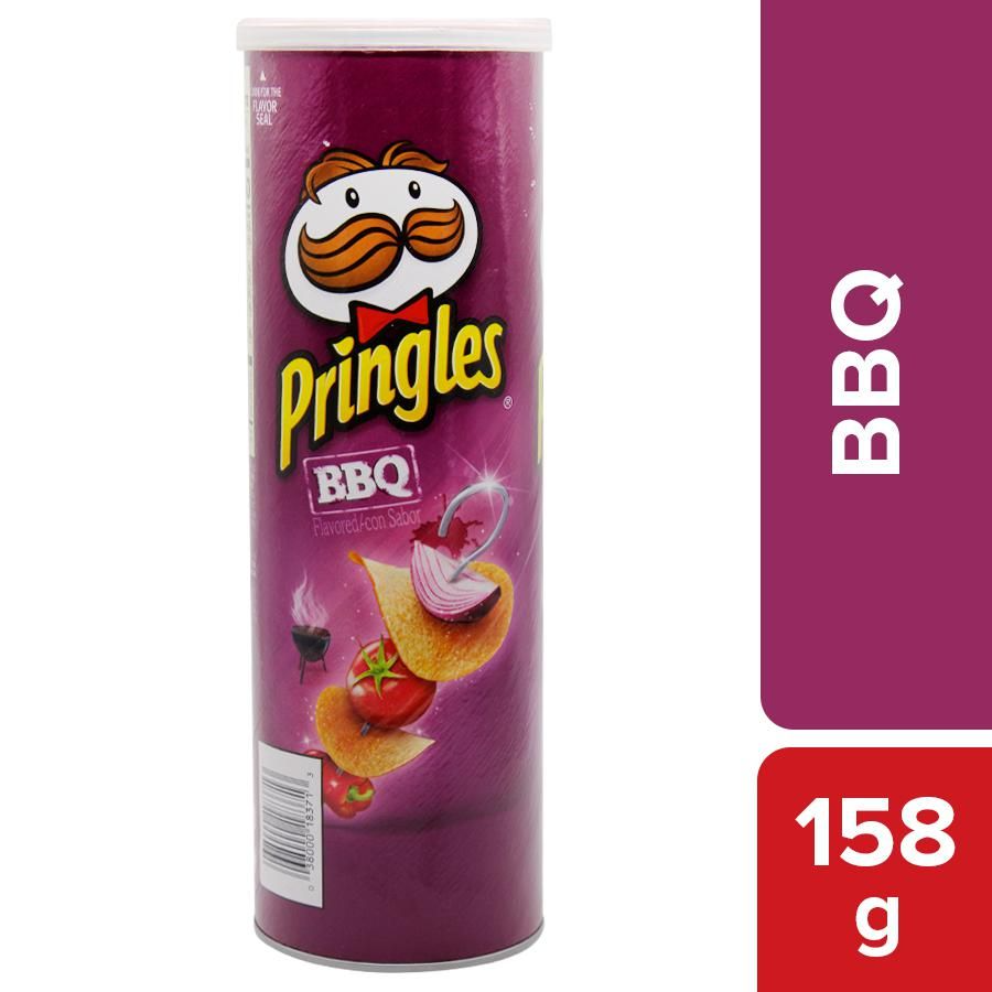 Pringles BBQ Potato Crisps 158 g