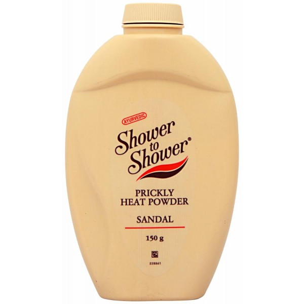 Shower To Shower Prickly Heat Powder -Sandal 150g 