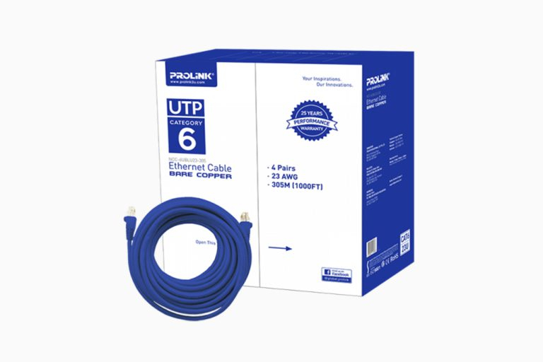 Prolink RJ45 Cat6 Lan Cable - CAT6 23U (Bare Copper)
