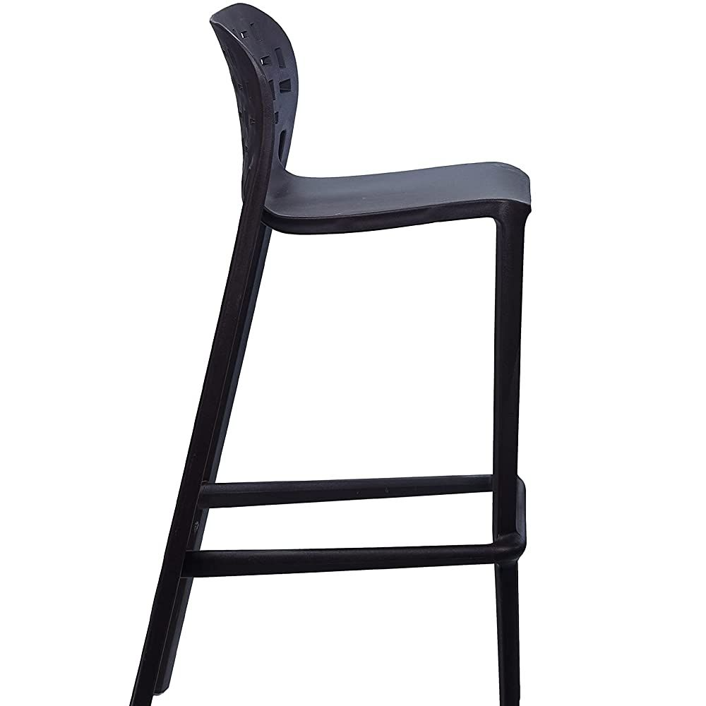 Supreme Designer Pub Plastic Chair Brown