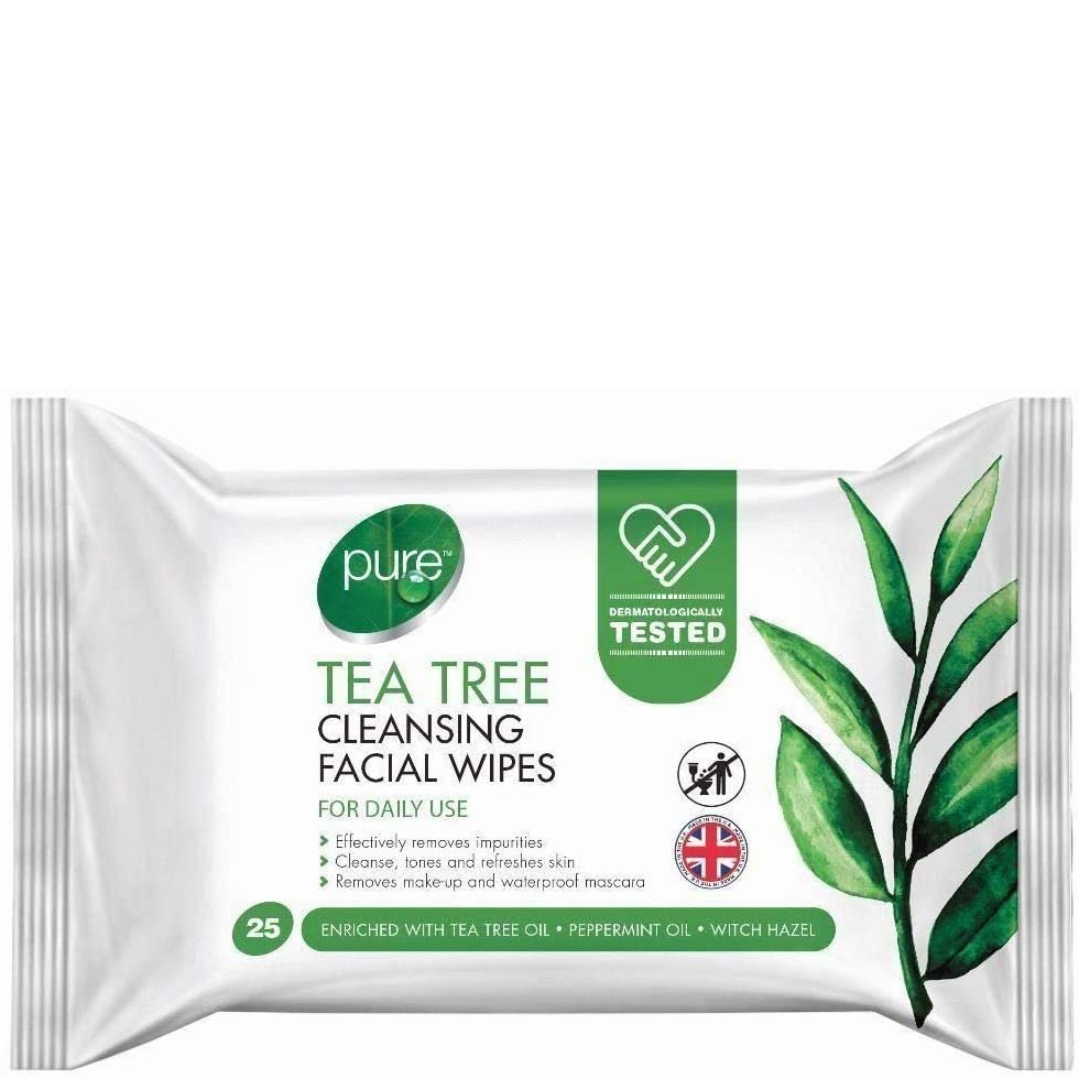 Pure Tea Tree Wipes 