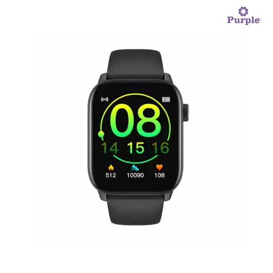 Purple Smart watch KW76
