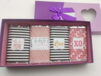 The Chocolate Garden's Purple Valentine Box Chocolates