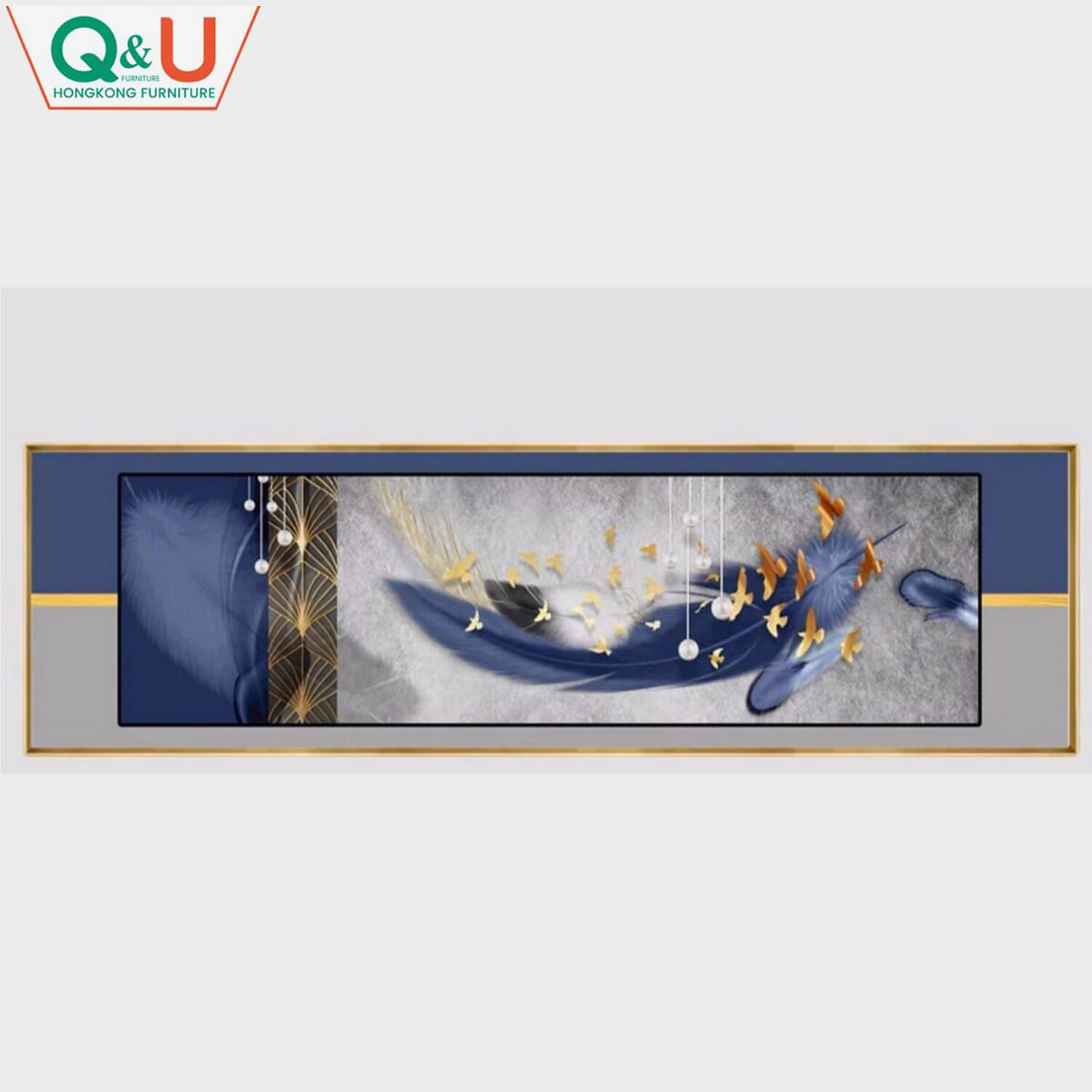 Q&U DF-0007 - Decoration Drawing {150*40cm}
