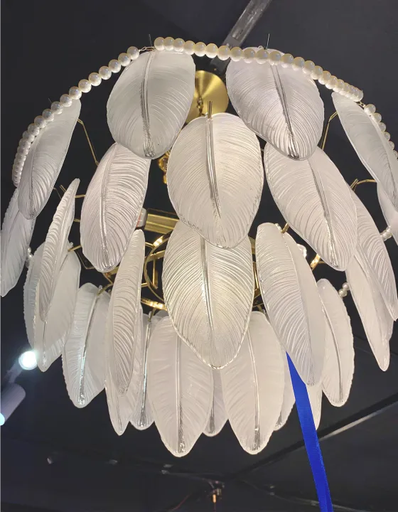 QuanU p-60061-6-40e - LED Pendant Lamp Feather Design