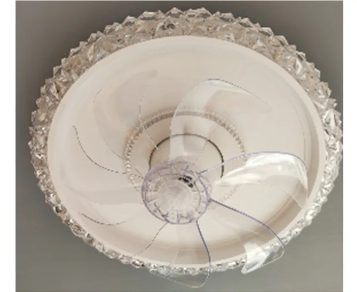 QuanU C-90028-rf - Led Dimmable Ceiling Lamp Bluetooth Music Remote Control Mobile App To Control Light & Music