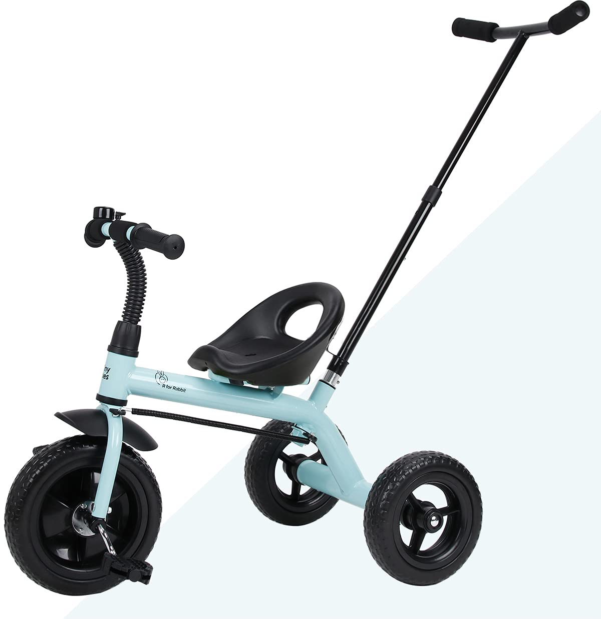 R for Rabbit Tiny Toes Lite Kids|Baby Cycle|Tricycle for Kids for 1.5 yrs to 2,3,4,5 Years with Parental Control Handle-Blue