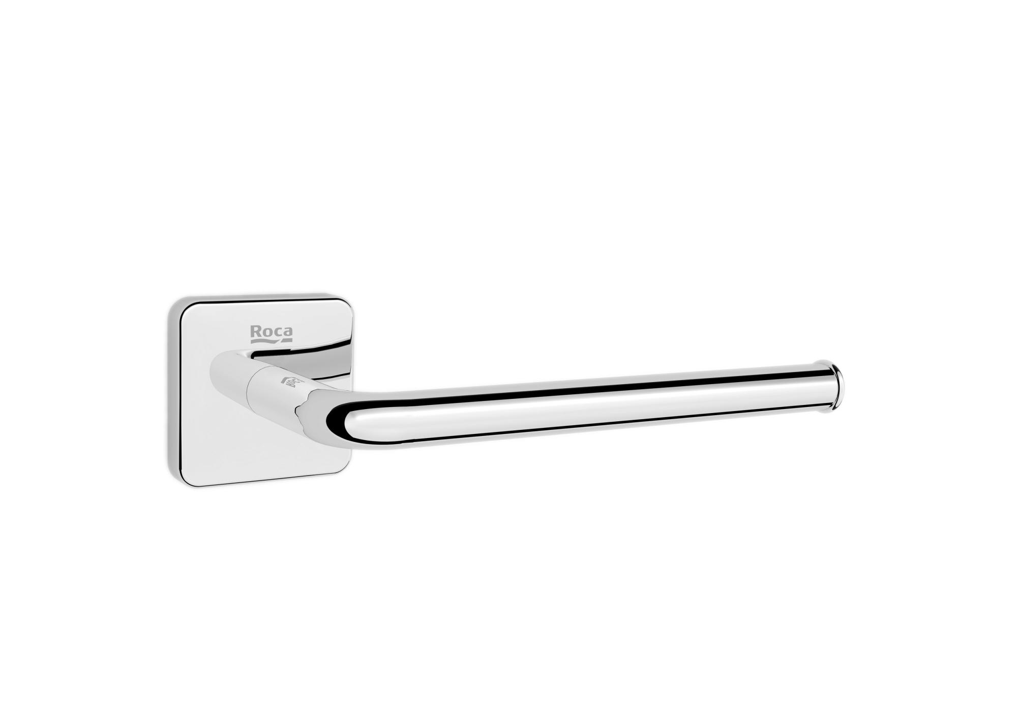 Roca RA816663001 Victoria Toilet roll holder without cover (Can be installed with screws or adhesive)