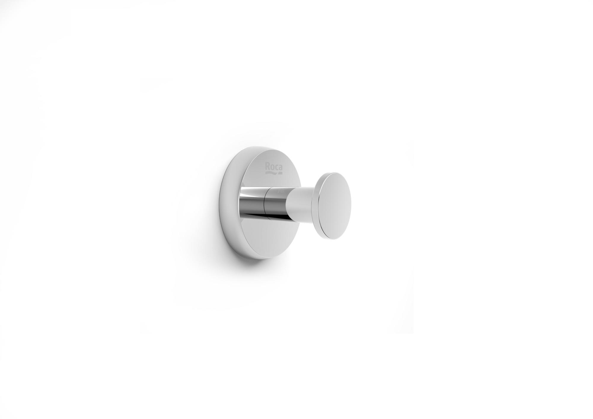 Roca RA816700001 Twin Robe hook (Can be installed with screws or adhesive)