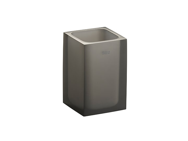 Roca RA816860012 ICE Over-counter Top Glass Tumbler,Black