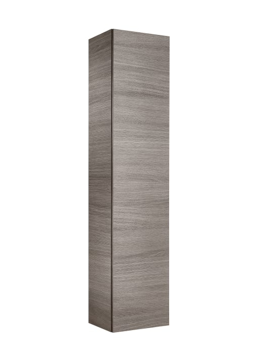 Roca RA857237402 Beyond Column unit with full-length mirror and height-adjustable shelves 1400 mm ,Oak