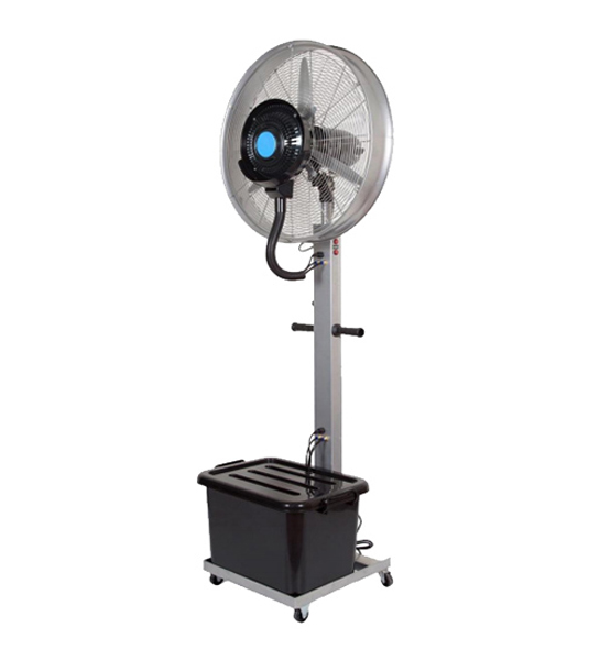 Raj White Stainless Steel Mist Fan