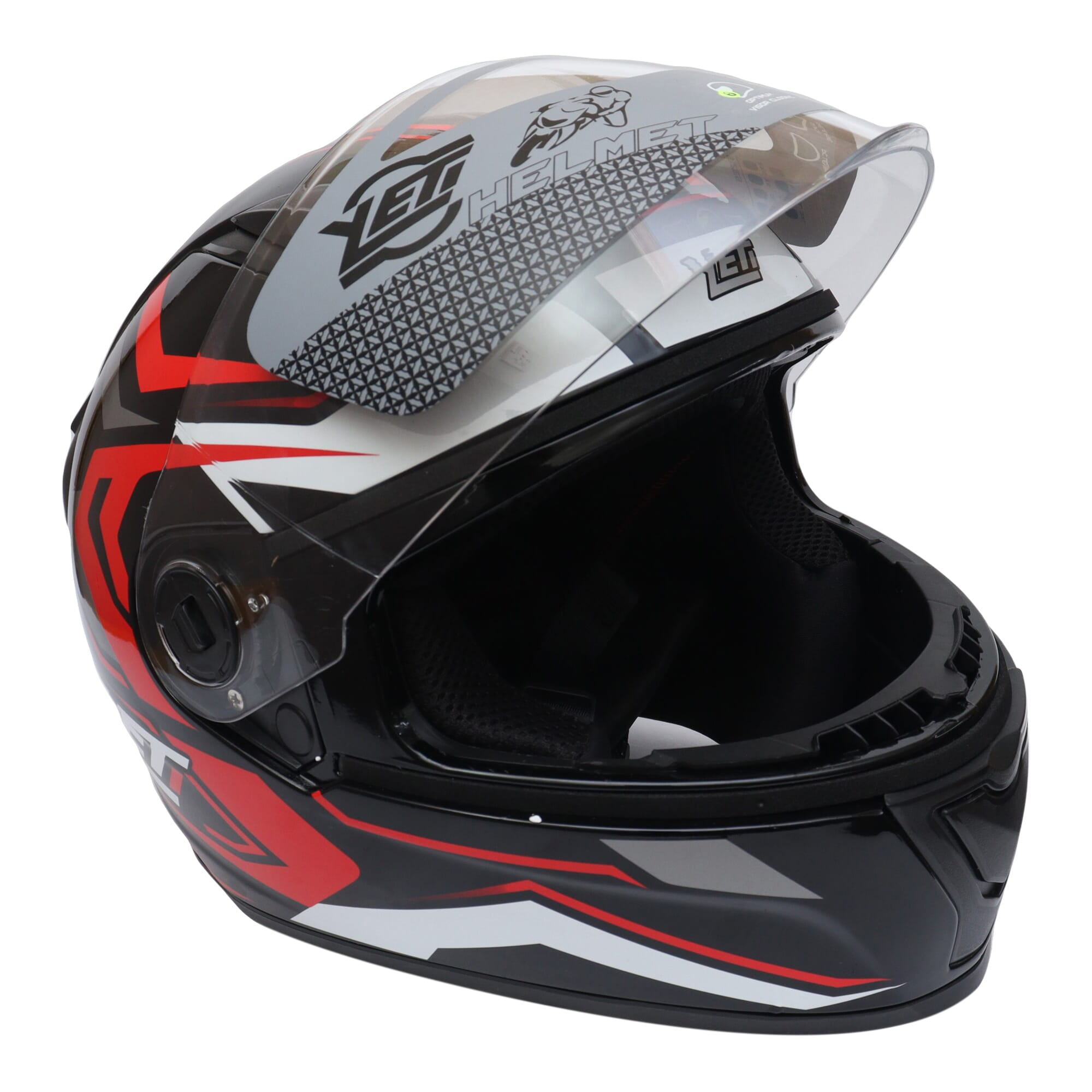 Yeti Helmets Rapid Double Visor Full Helmet(Washable)