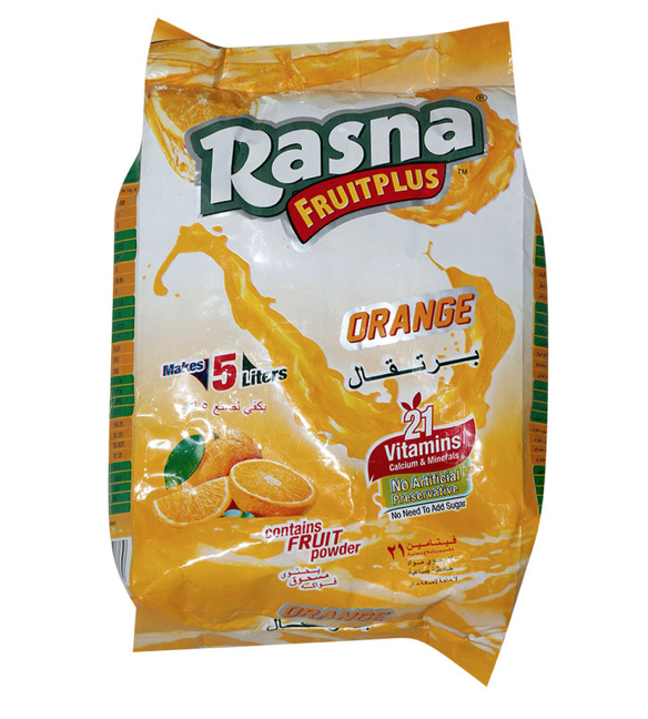 Rasna Fruitplus Orange 400G 