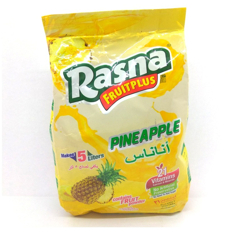 Rasna Fruitplus Pineapple 400Gm