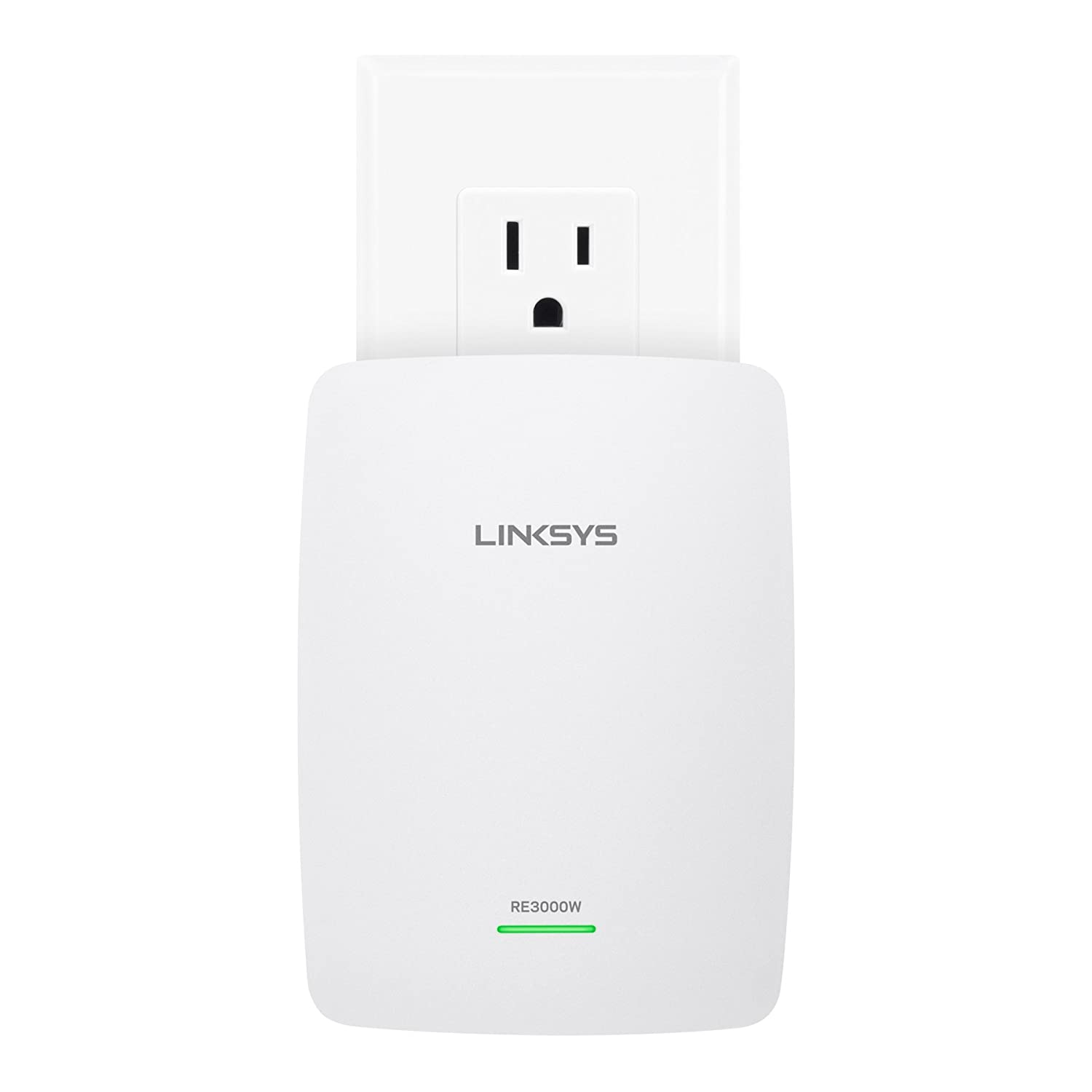 Linksys RE3000W N300 2.4 GHz WiFi Wireless Single Band Range Extender