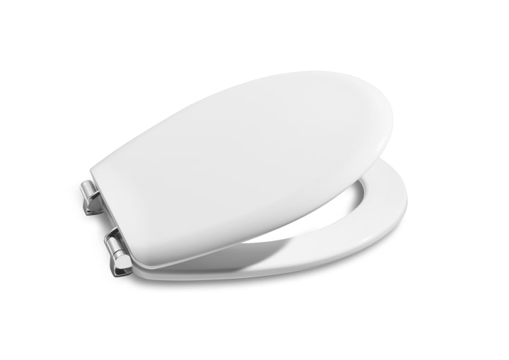 Roca RE80P397001 Victoria Soft-closing Lacquered Seat and Cover for Toilet,White