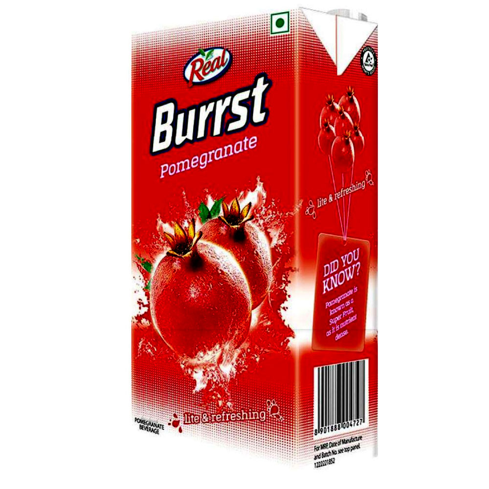 Real Burrst Pomegranate Juice 180Ml