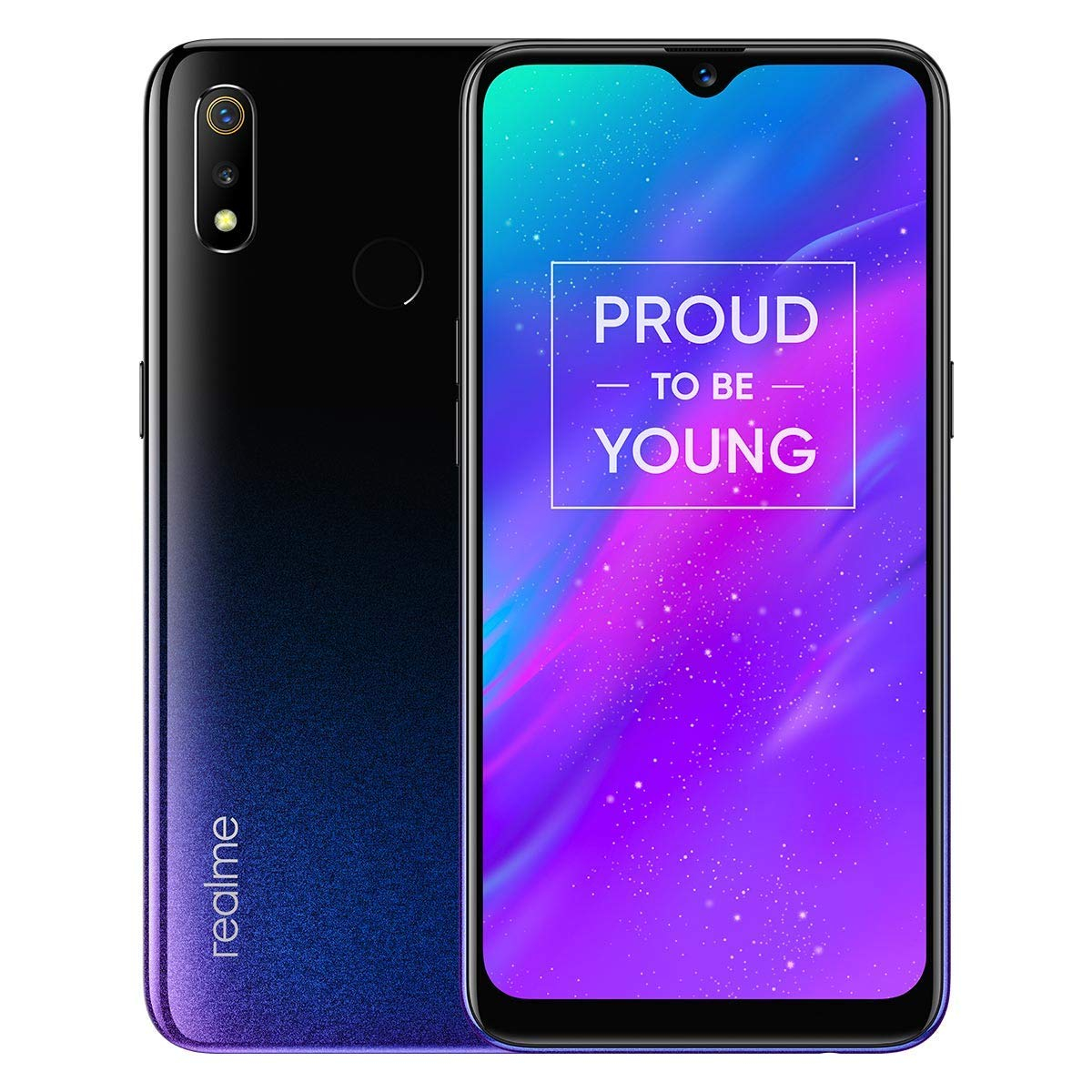 Realme 3 Mobile Phone (3GB Ram/32GB Storage) Dynamic Black