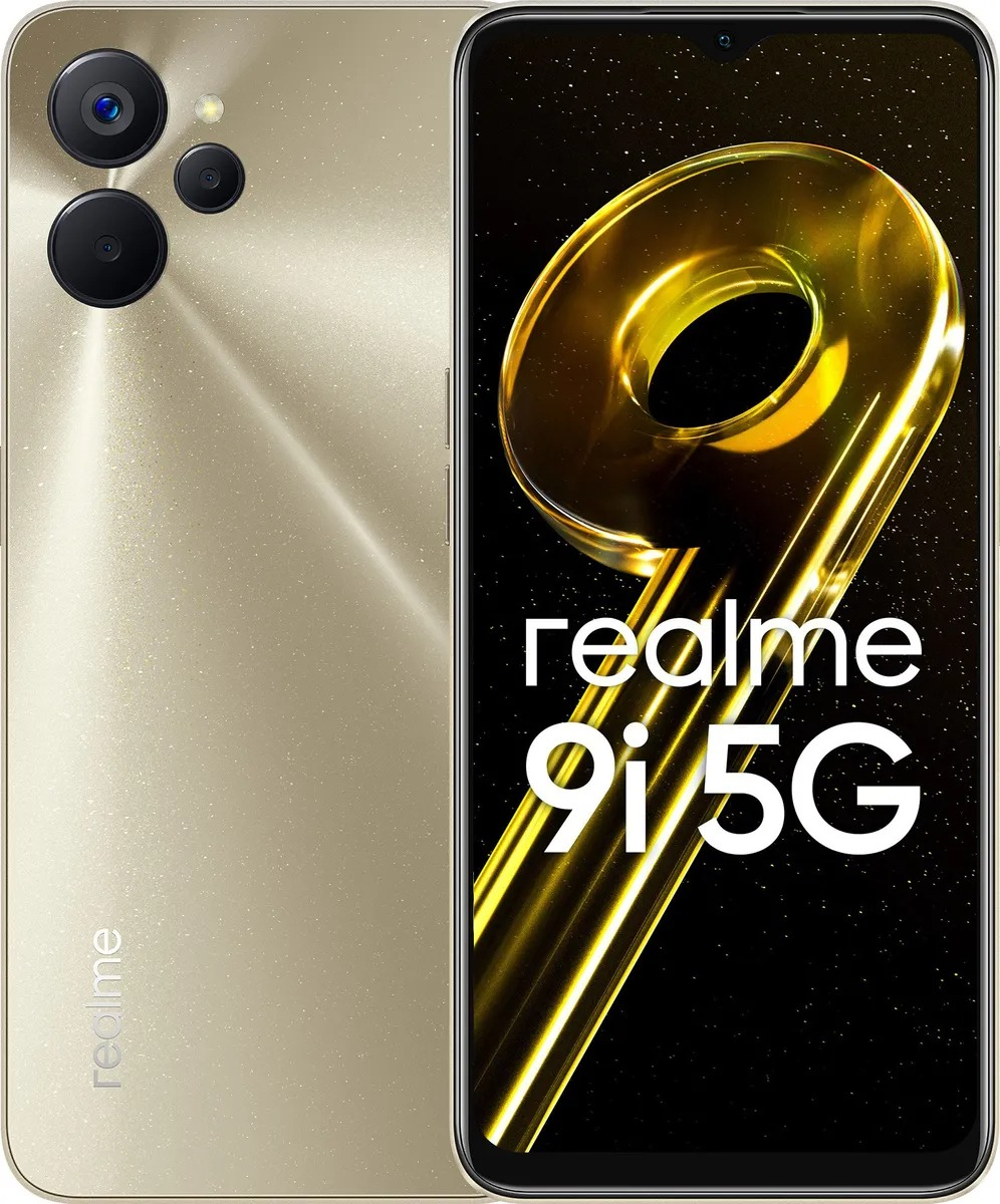 Realme 9i 5G, 8gb Ram, 128Gb Storage, Metallic Gold