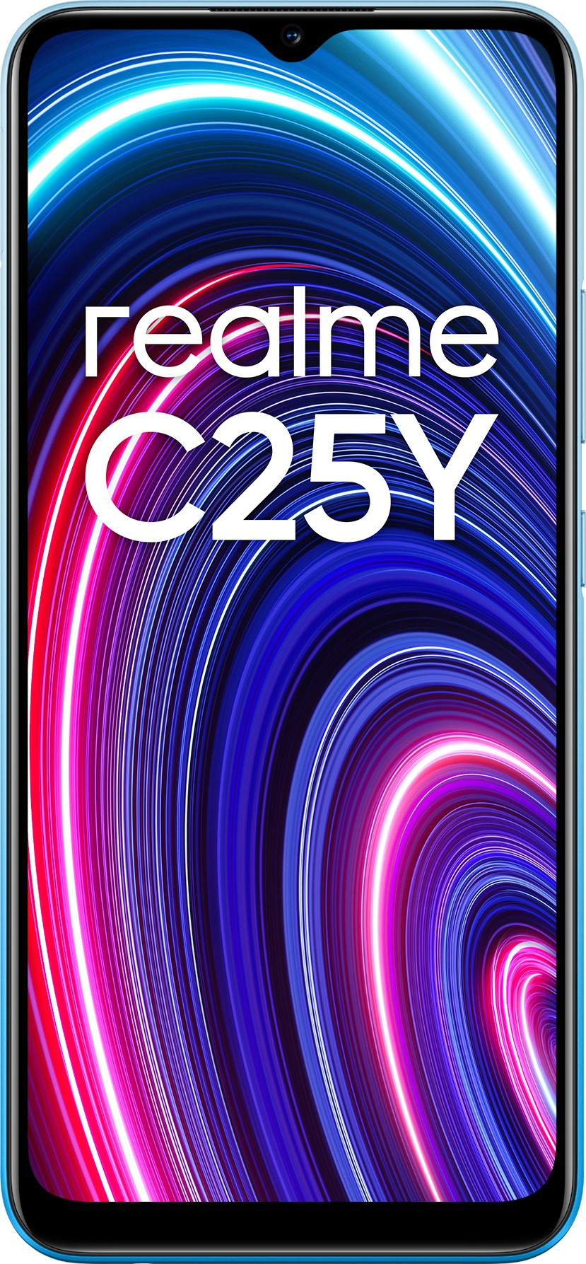 Realme C25Y 4GB RAM, 64GB Storage Glacier Blue